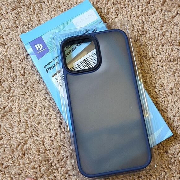 Dadanism Navy Blue iPhone Pro 6.7 Case - Picture 1 of 4